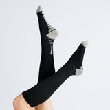 Lot de 3 Paires - Chaussettes de Compression Noires