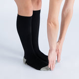Lot de 3 Paires - Chaussettes de Compression Noires