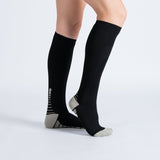 Lot de 3 Paires - Chaussettes de Compression Noires
