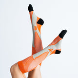 Chaussettes de Compression - Orange