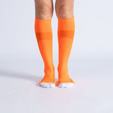 Chaussettes de Compression - Orange et Blanc