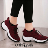 Chaussures Orthopédiques Stretch à Coussinets - Rouge