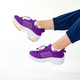 Chaussures Orthopédiques Stretch à Coussinets - Violet Fuchsia