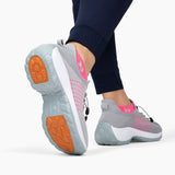 Chaussures Orthopédiques Stretch à Coussinets - Gris Rose