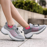 Chaussures Orthopédiques Stretch à Coussinets - Gris Rose
