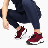 Chaussures Orthopédiques Stretch à Coussinets - Rouge