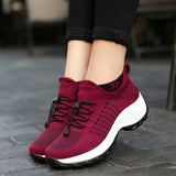 Chaussures Orthopédiques Stretch à Coussinets - Rouge